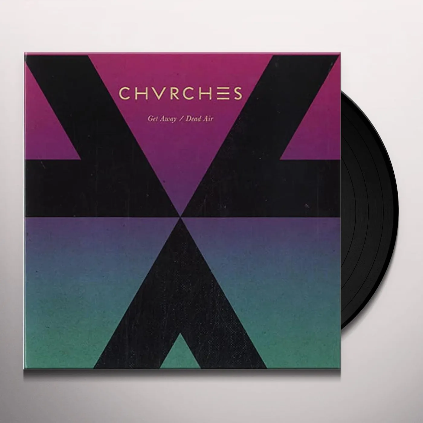 CHVRCHES GET AWAY / DEAD AIR Vinyl Record - UK Release