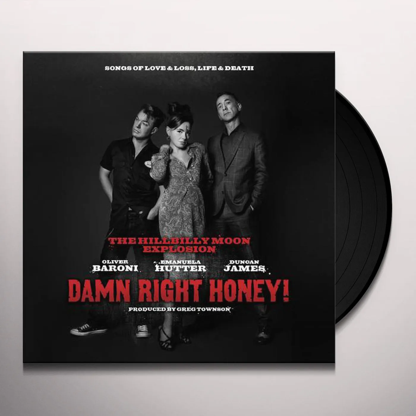 The Hillbilly Moon Explosion DAMN RIGHT HONEY Vinyl Record