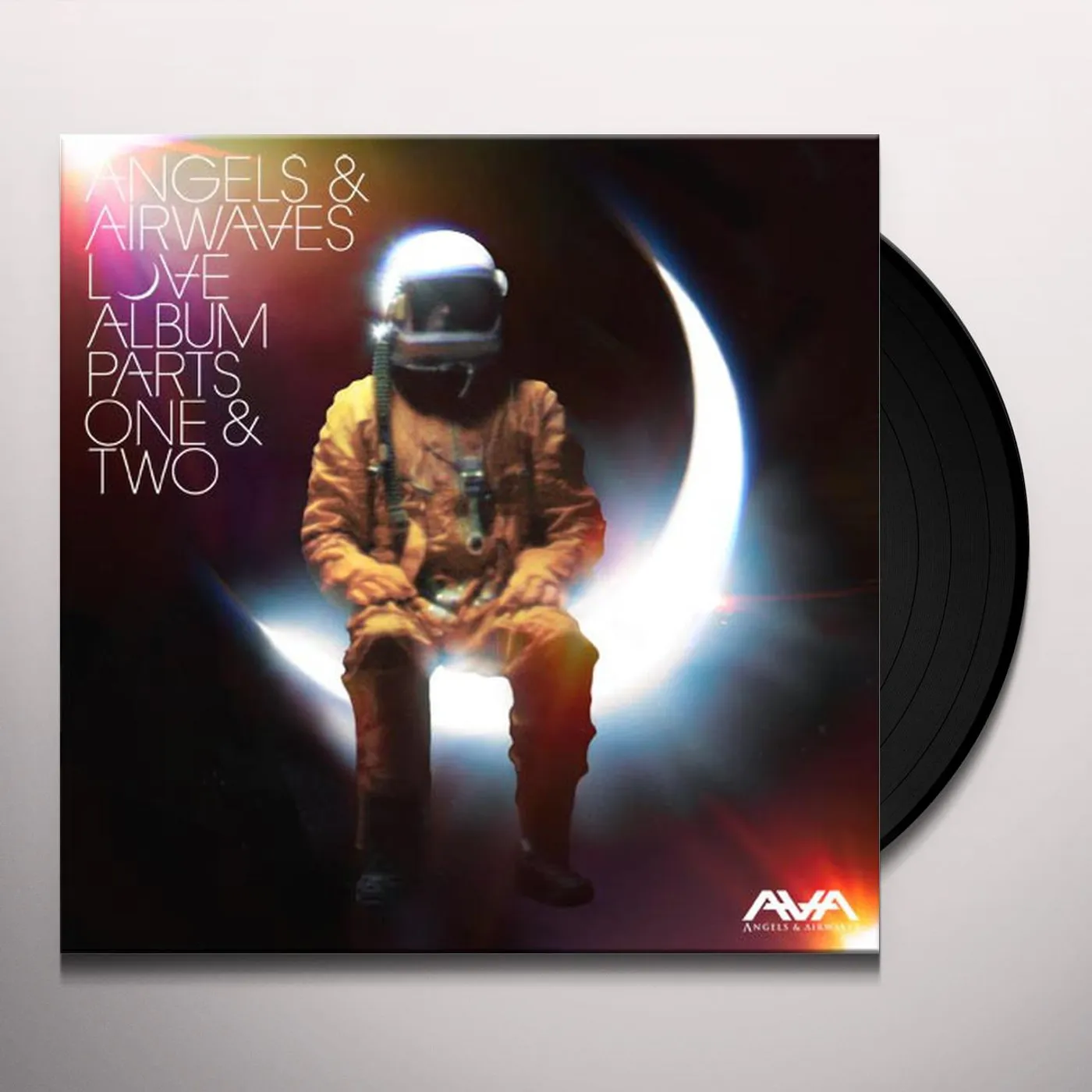 Angels & Airwaves LOVE ALBUM PARTS ONE & TWO Vinyl Record - Black Vinyl, 180 Gram Pressing