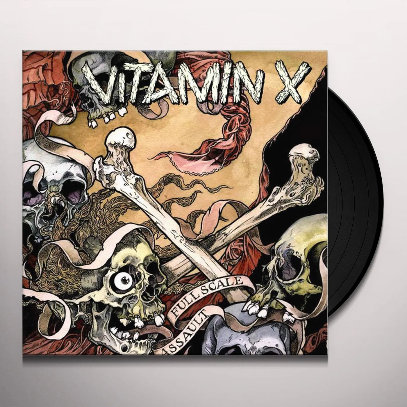 Vitamin X FULL SCALE ASSAULT Vinyl Record