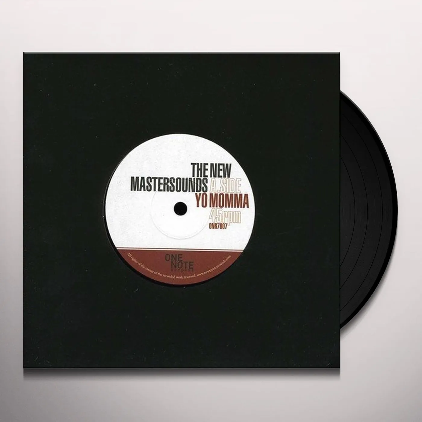 The New Mastersounds YO MOMMA / YOU MESS ME UP Vinyl Record