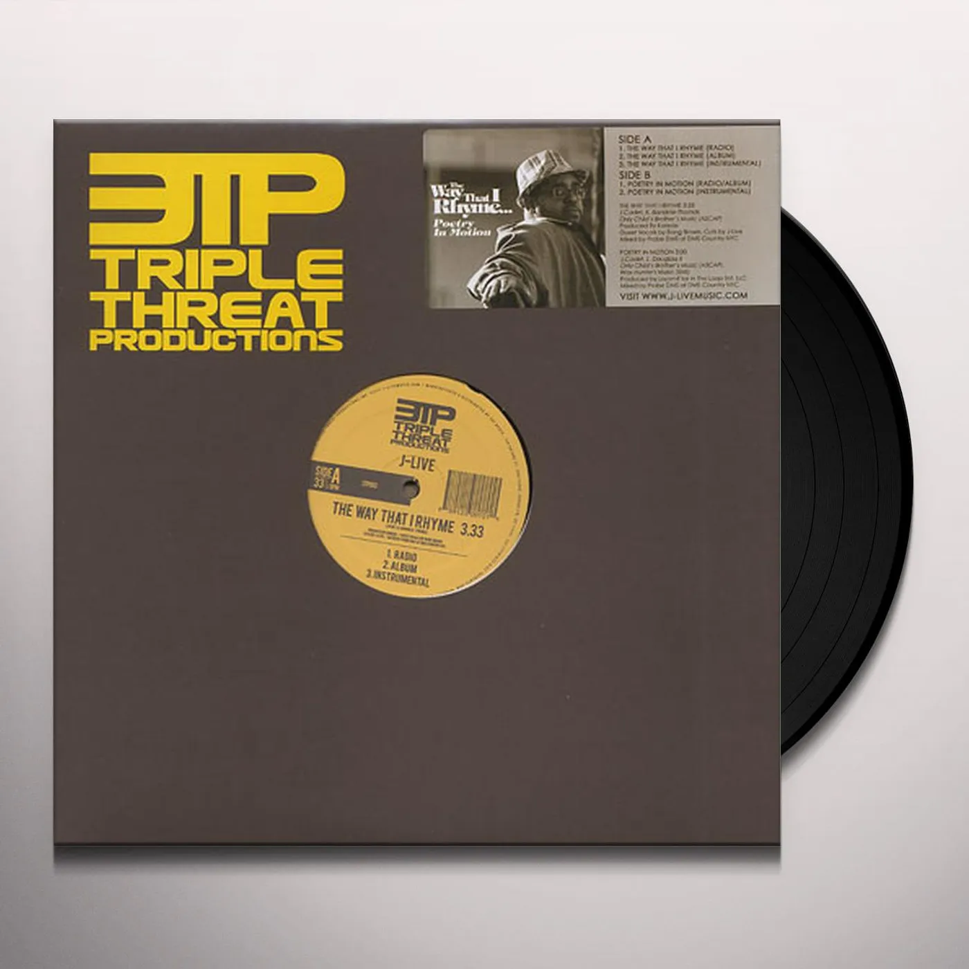 J-Live WAY THAT I RHYME / POETRY (Vinyl)