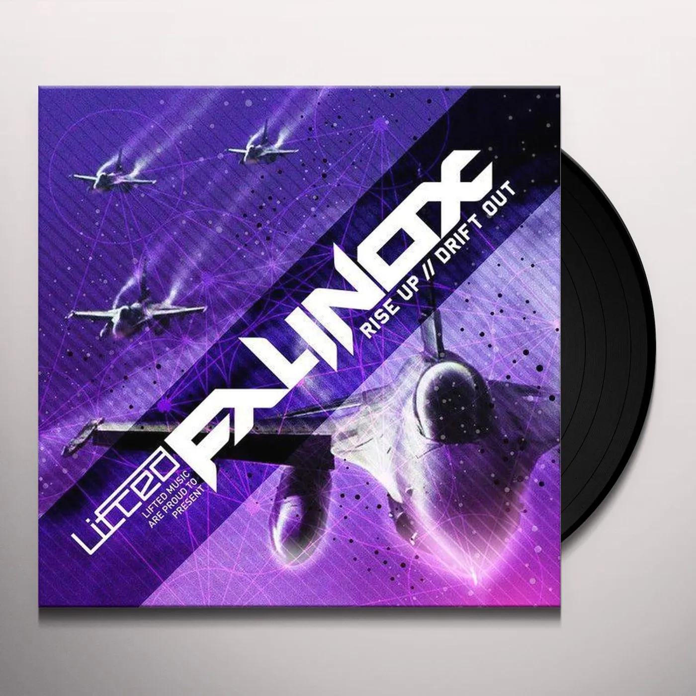 Falinox DRIFT OUT/WORLDS COLLIDE Vinyl Record - UK Release