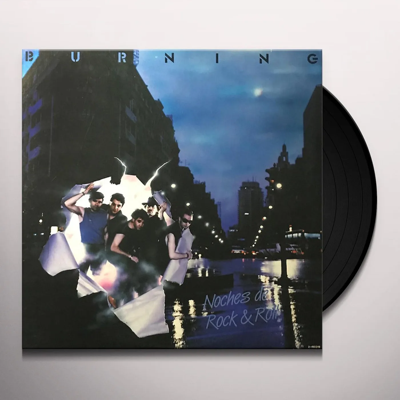 Burning Noches De Rock & Roll Vinyl Record