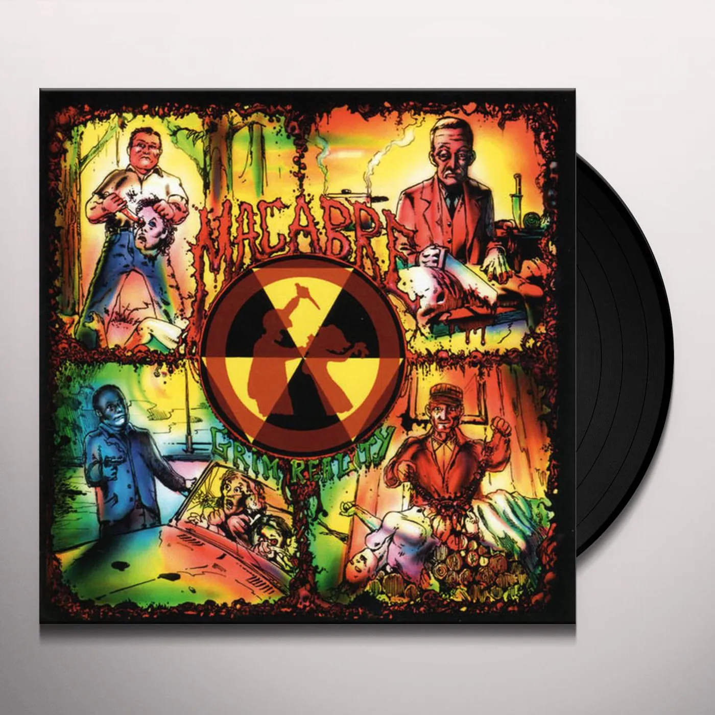 MACABRE Grim Reality Vinyl Record