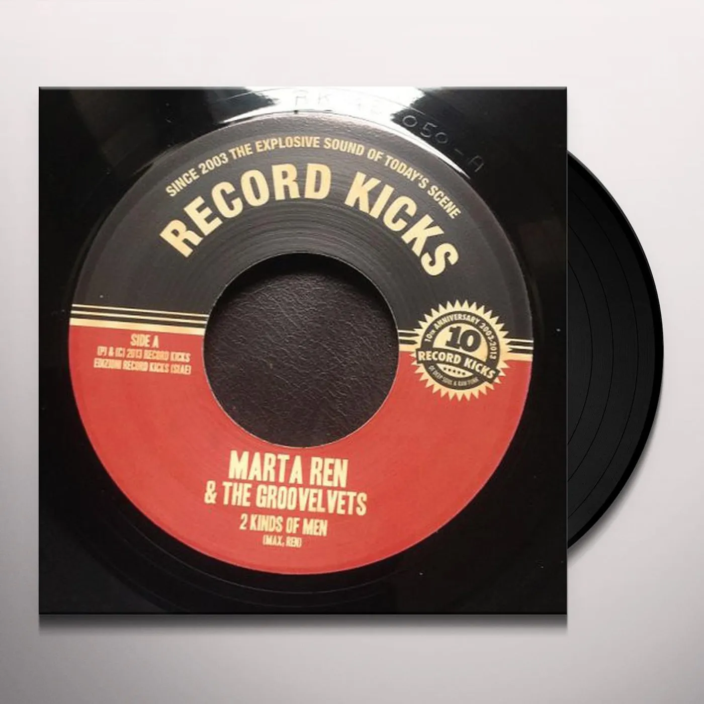 Marta Ren & The Groovelvets 2 KINDS OF MEN/SUMMER'S GONE (DIDN'T SWIM) Vinyl Record