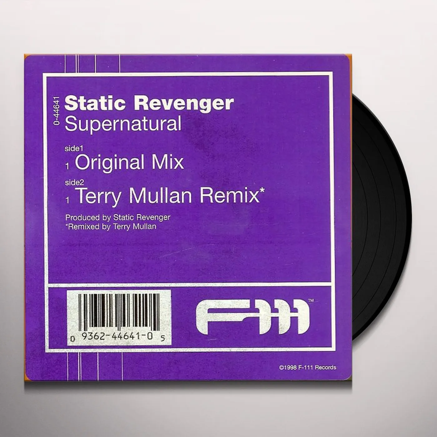 Static Revenger SUPERNATURAL Vinyl Record
