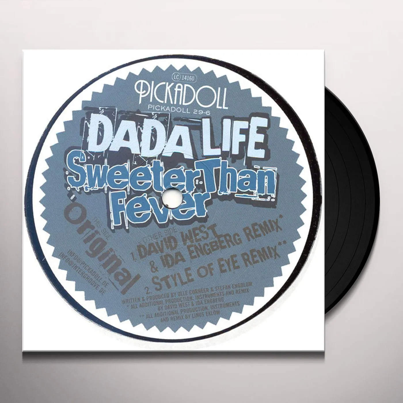 Dada Life SWEETER THAN FEVER Vinyl Record
