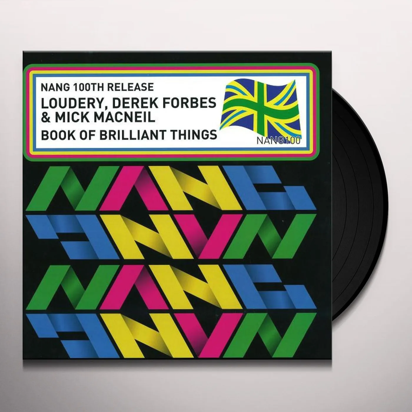 Loudery Derek Forbes & Mick Macneil BOOK OF BRILLIANT THINGS Vinyl Record - UK Release