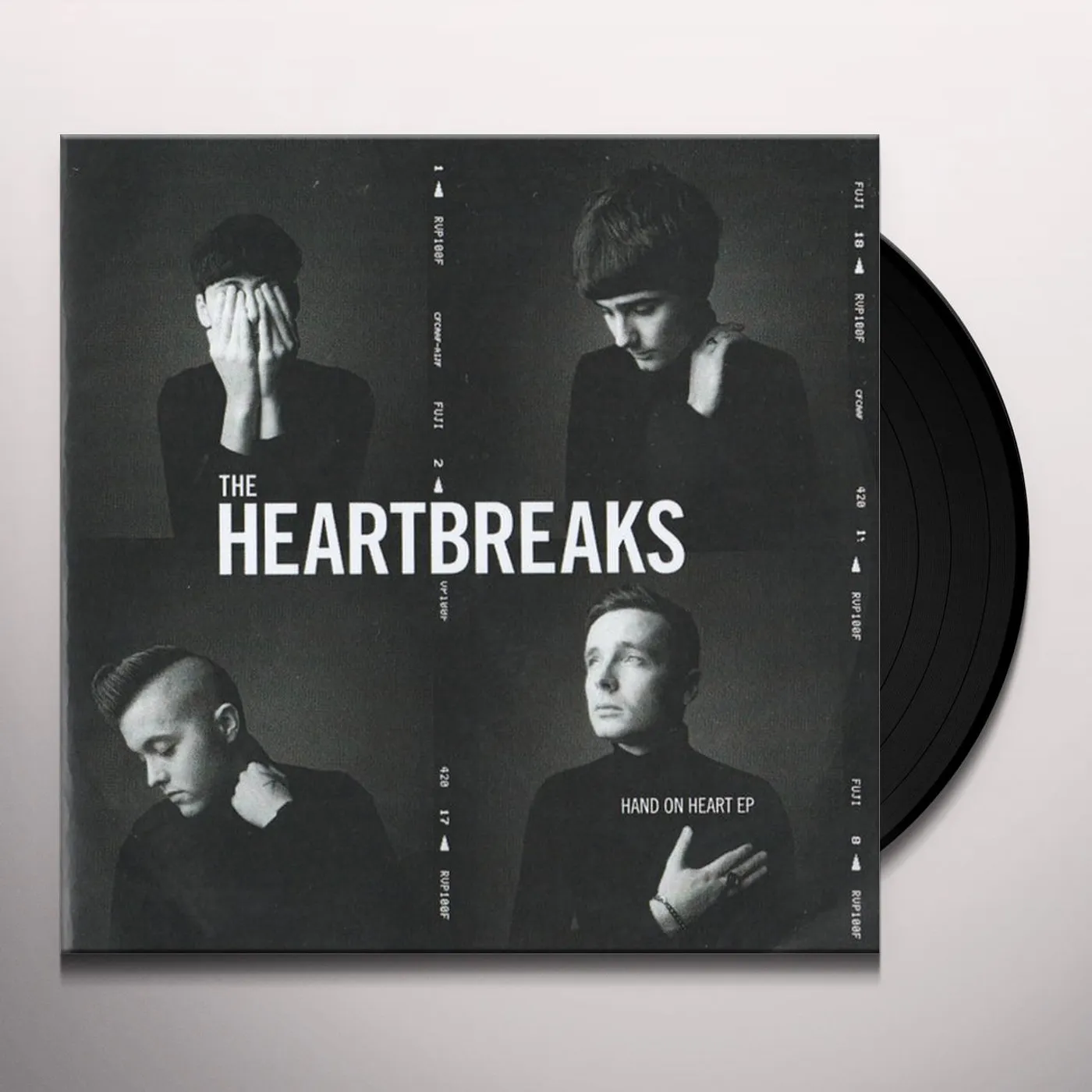 The Heartbreaks HAND ON HEART Vinyl Record - UK Release
