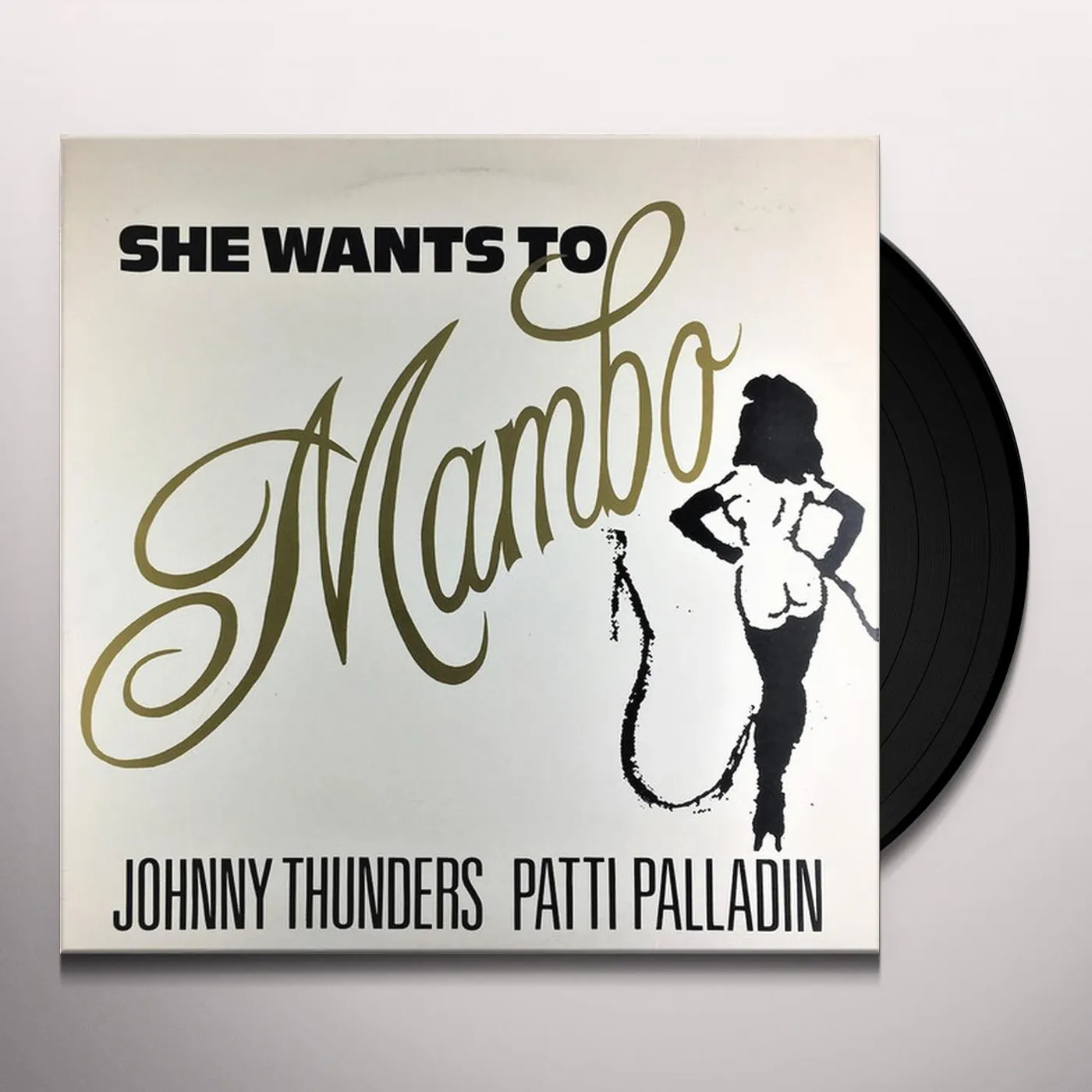 Johnny Thunders & Patti Palladin SHE WANTS TO MAMBO/UPTOWN TO HARLEM Vinyl Record - UK Release