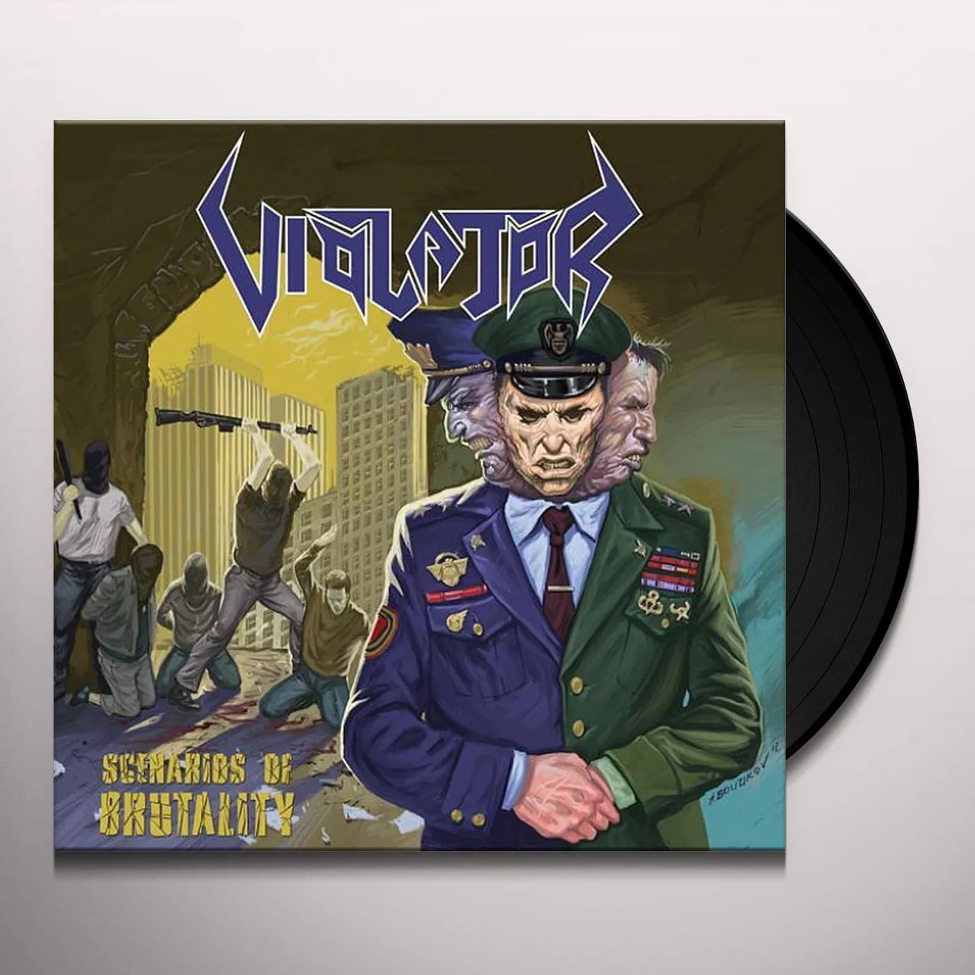 Violator SCENARIOS OF BRUTALITY (GER) (Vinyl)