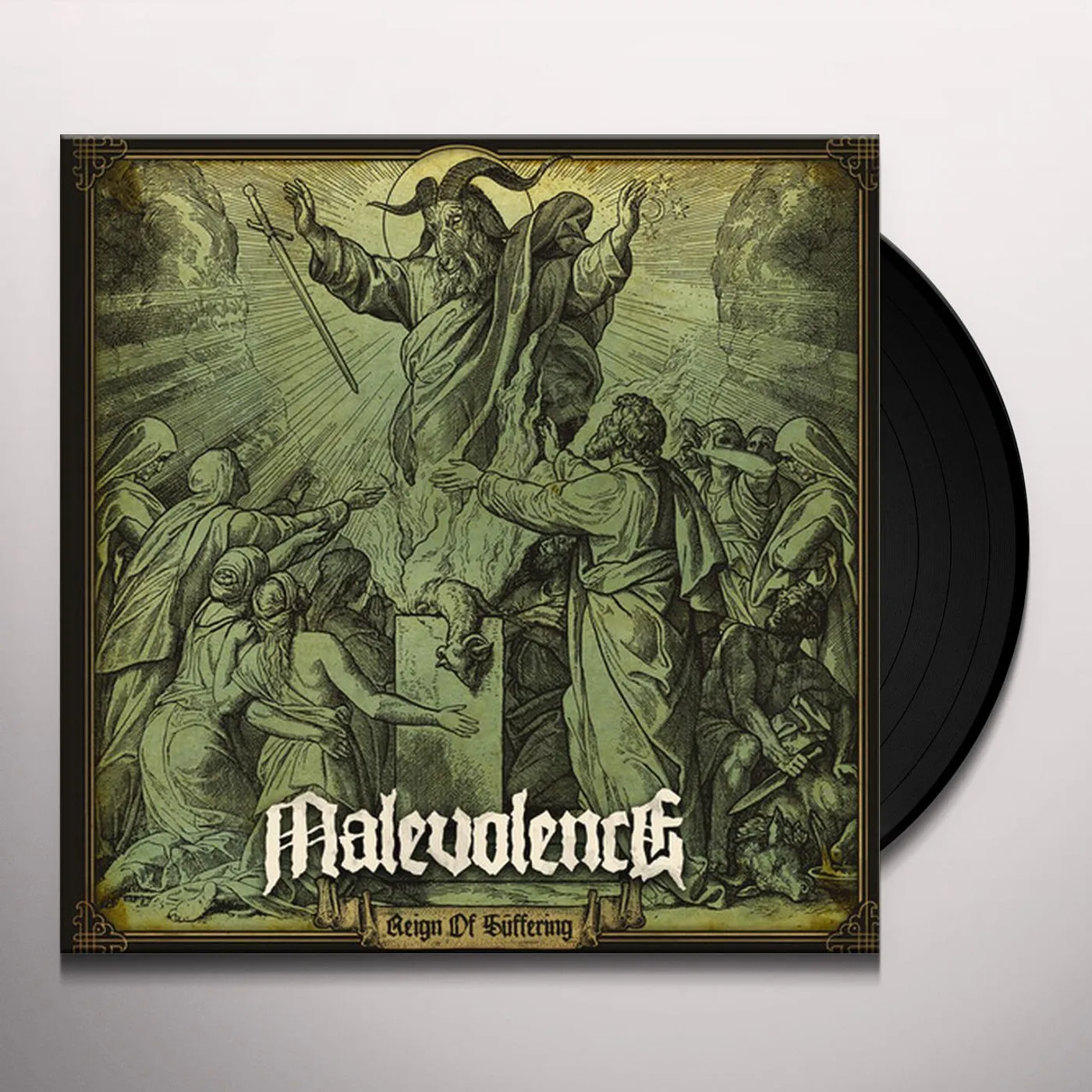 Malevolence REIGN OF SUFFERING Vinyl Record - UK Release