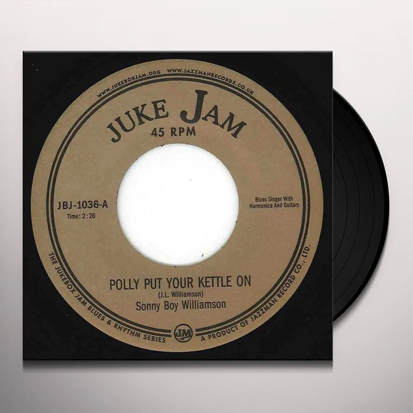 Sonny Boy Williamson POLLY PUT YOUR KETTLE ON Vinyl Record - UK Release