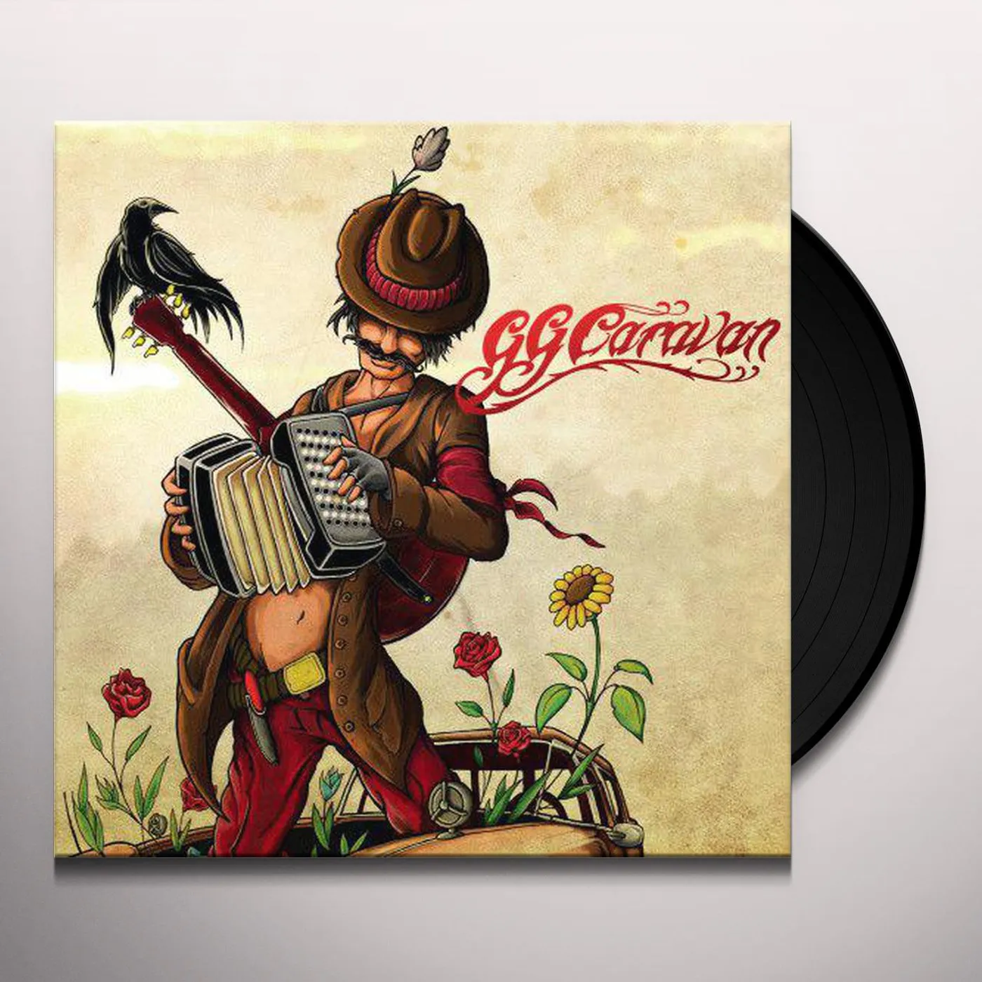 GG CARAVAN Vinyl Record - Portugal Release
