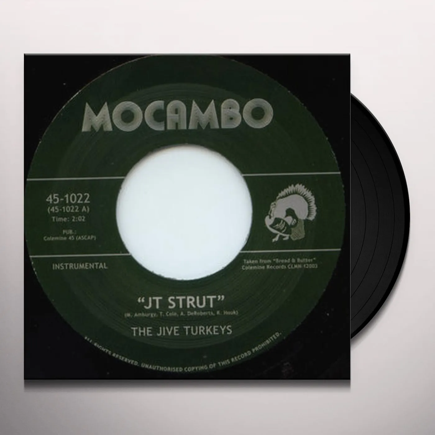 The Jive Turkeys JT STRUT/TALKIN' THE TALK Vinyl Record - UK Release