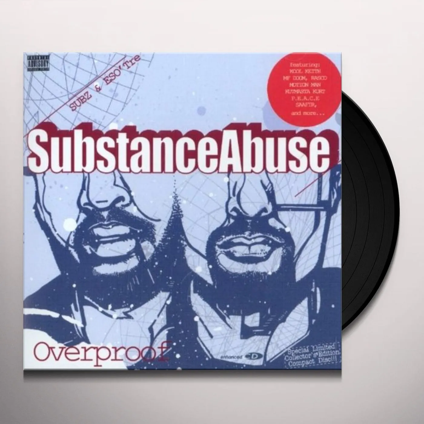 Substance Abuse OVERPROOF Vinyl Record