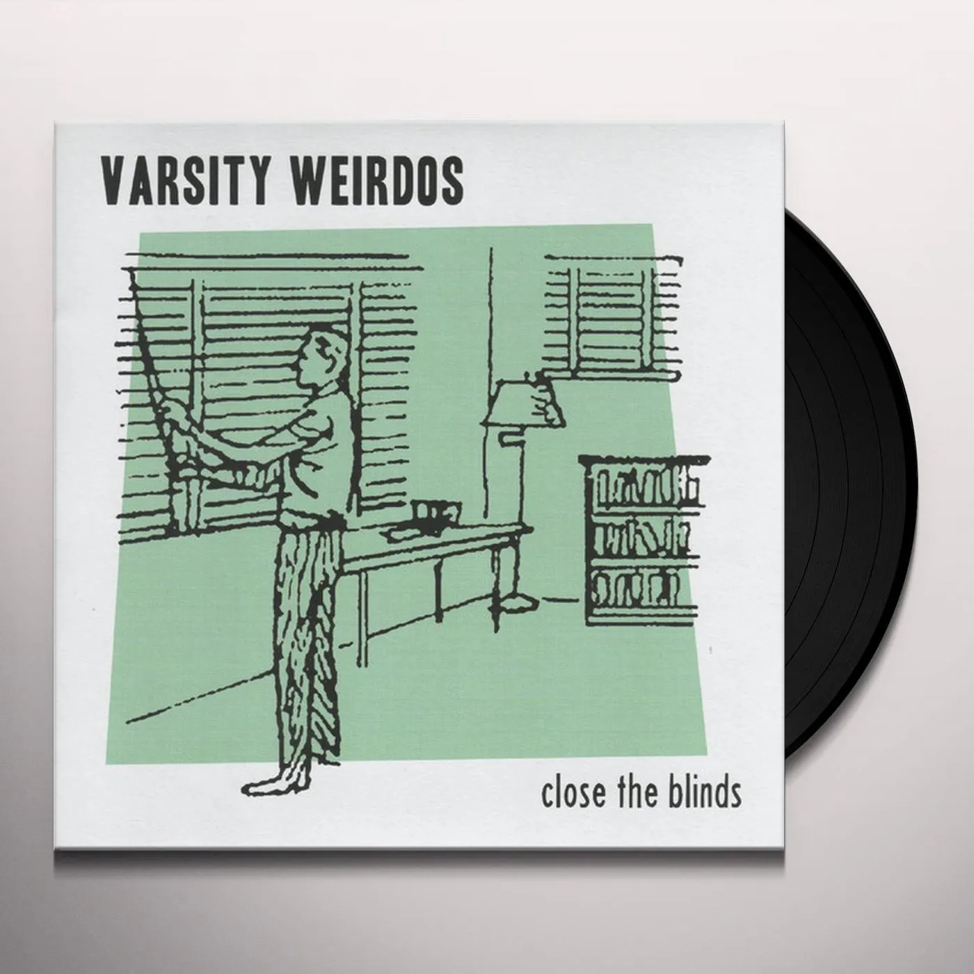 The Varsity Weirdos CLOSE THE BLINDS Vinyl Record