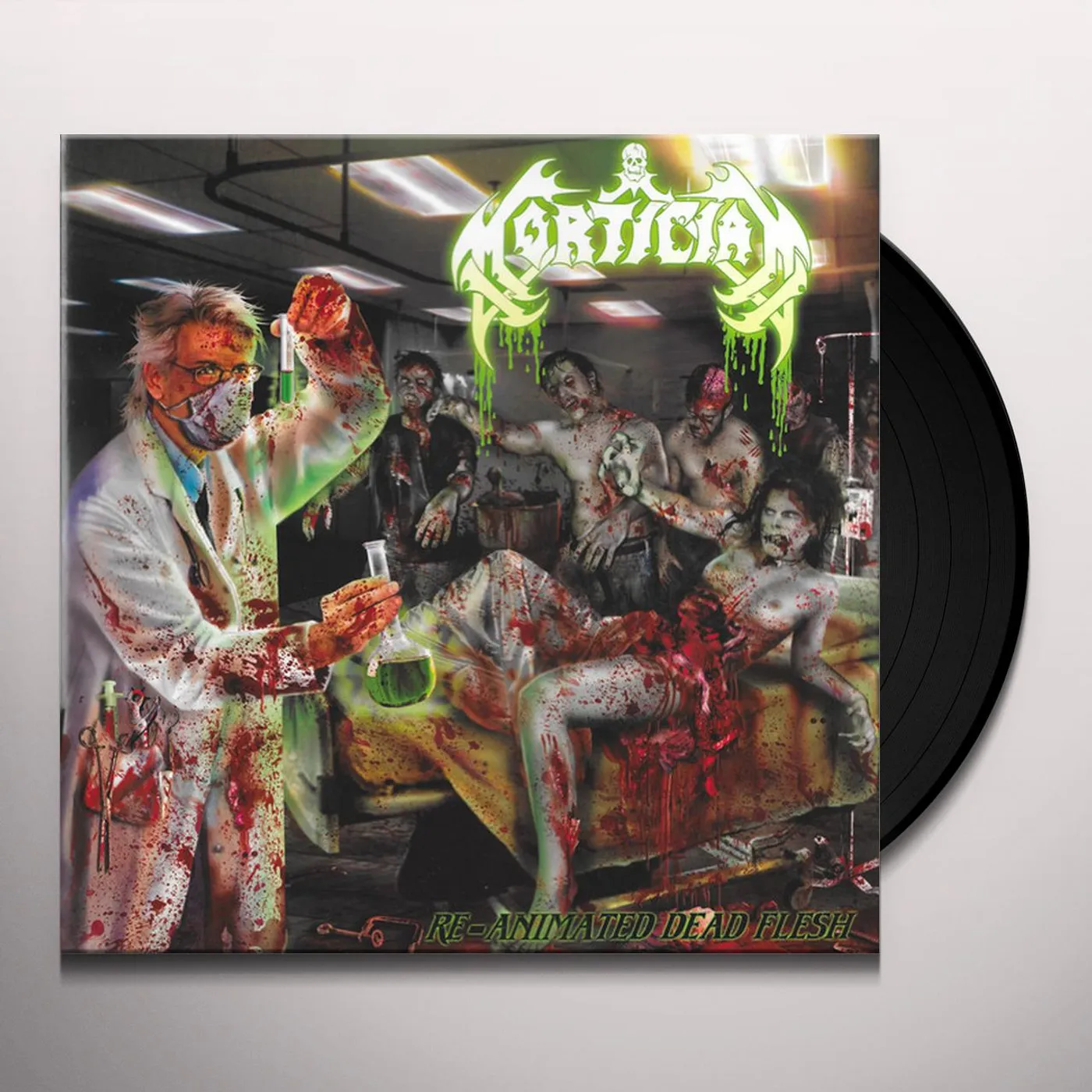 Mortician Re-Animated Dead Flesh Vinyl Record