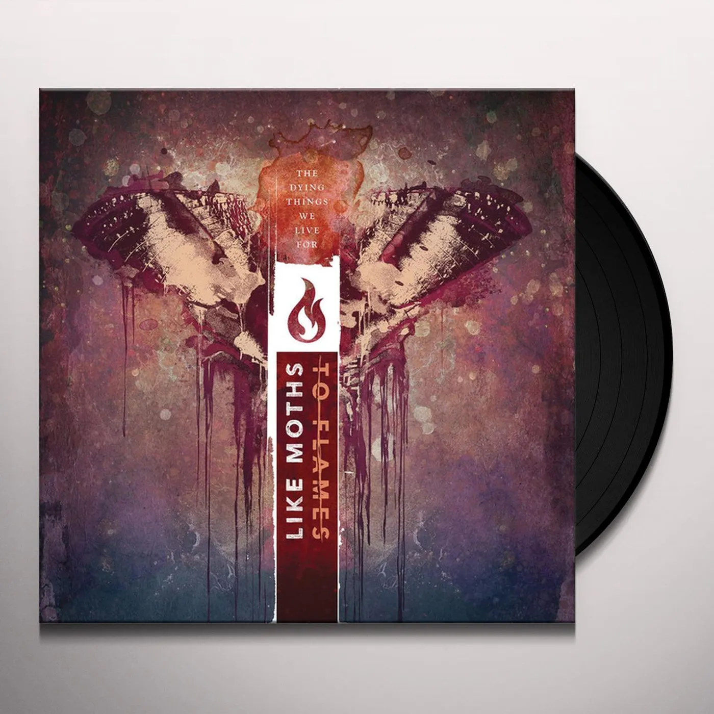 Like Moths To Flames DYING THINGS WE LIVE FOR Vinyl Record