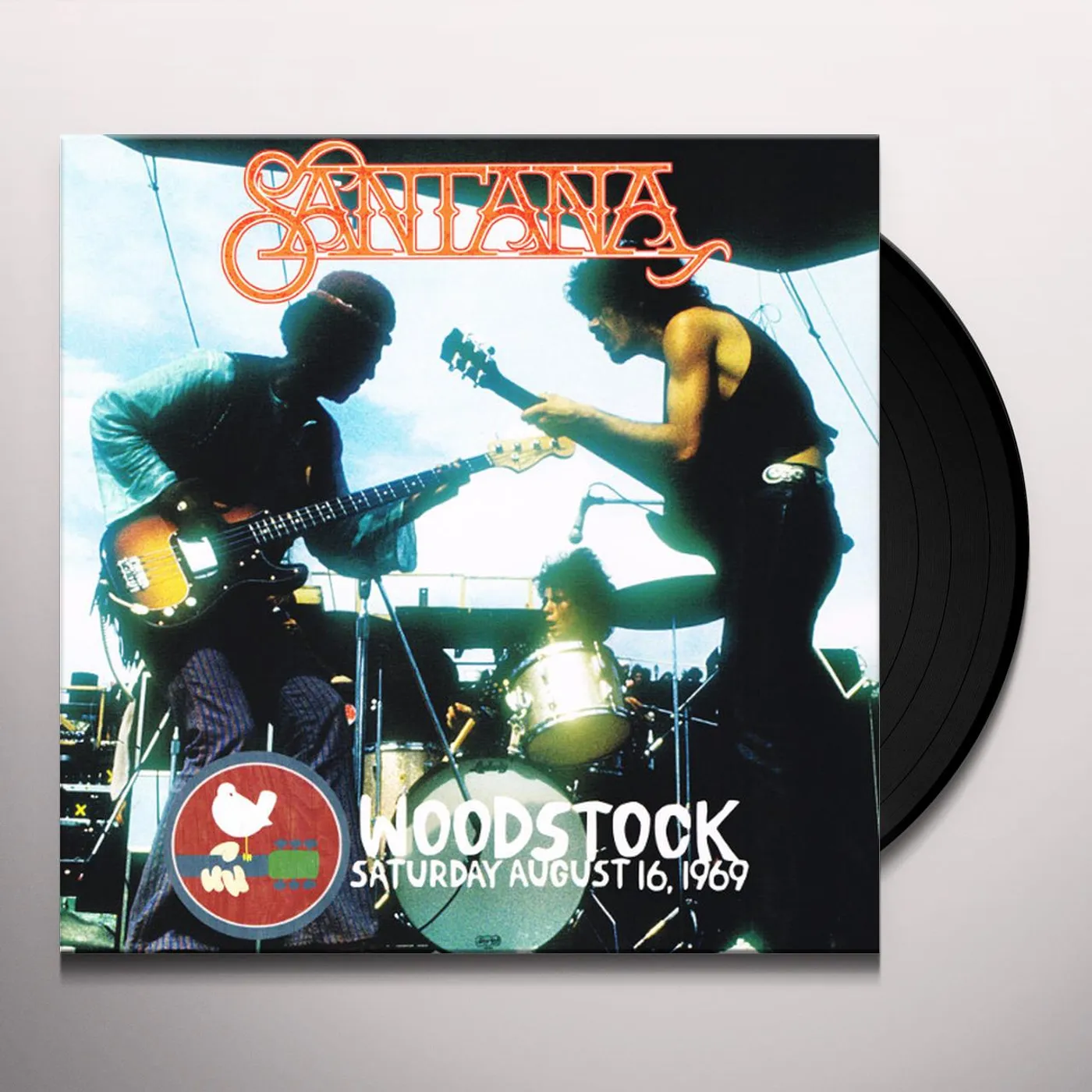 Santana WOODASTOCK SATURDAY AUGUST 16 1969 Vinyl Record