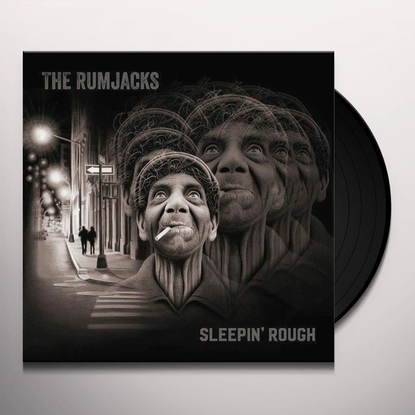 The Rumjacks Sleepin' Rough Vinyl Record