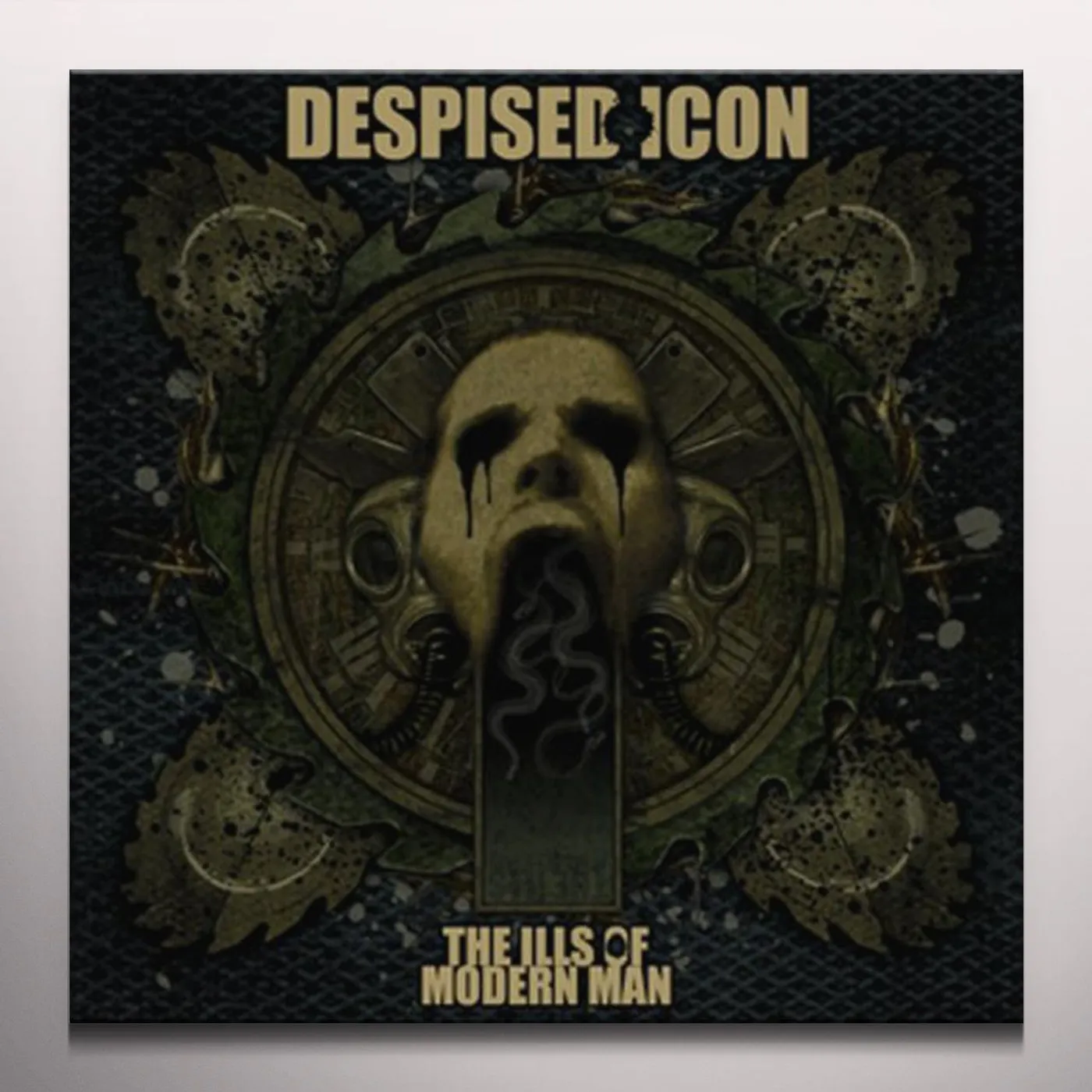 Despised Icon ILLS OF MODERN MAN (GREEN VINYL) Vinyl Record - w/CD, Colored Vinyl