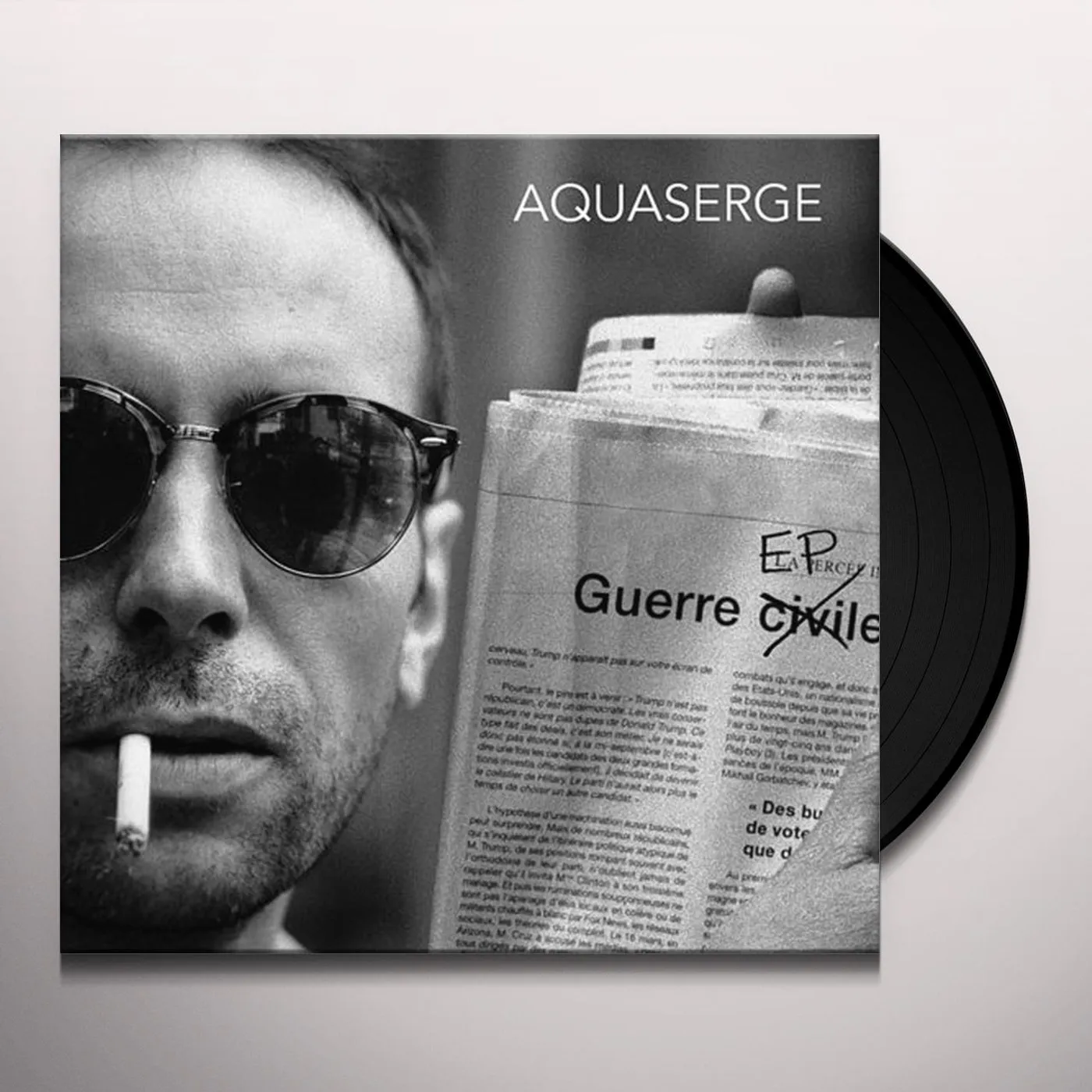 Aquaserge GUERRE (EP) Vinyl Record - UK Release