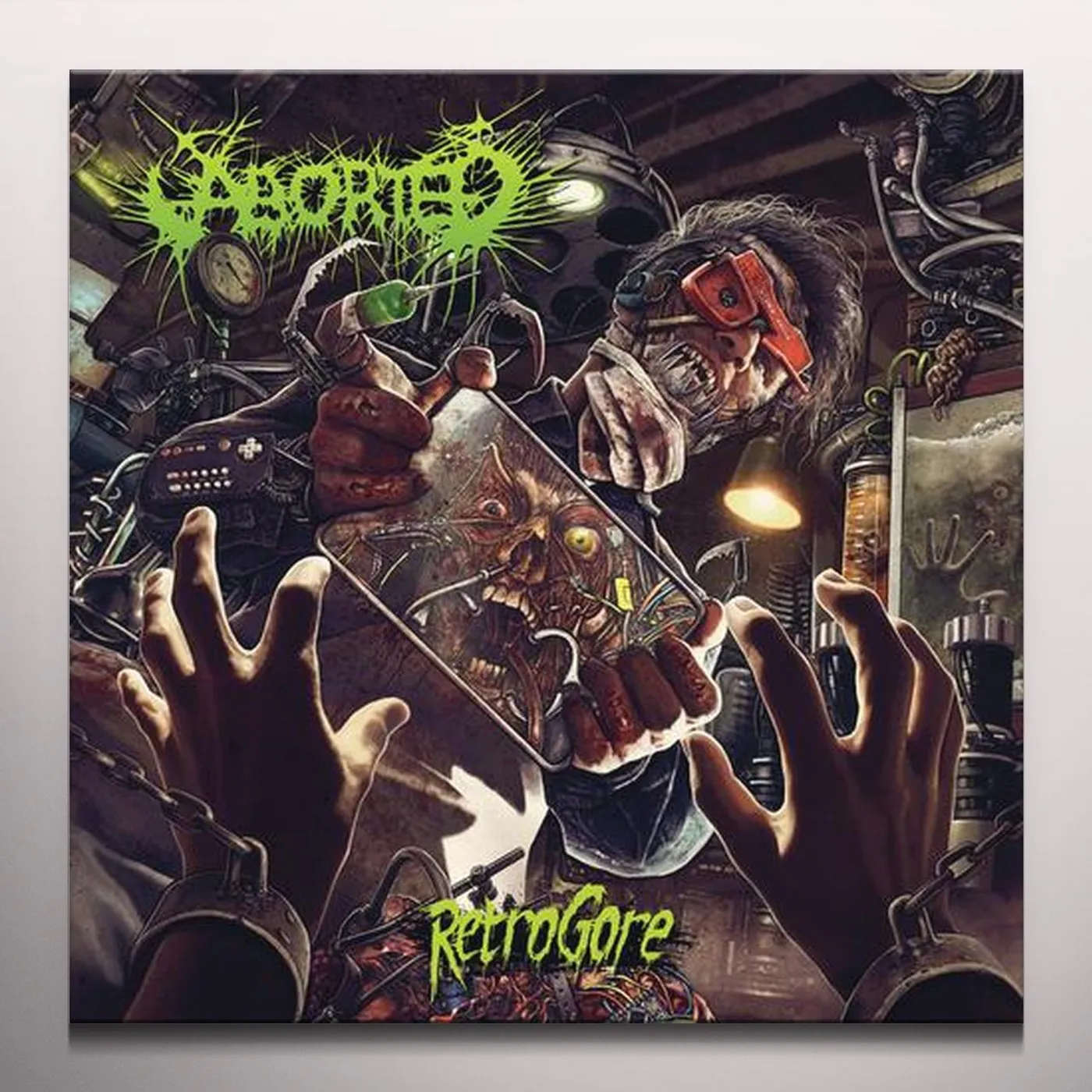 Aborted RETROGORE     (GER) Vinyl Record - w/CD, Clear Vinyl, Gatefold Sleeve, Poster