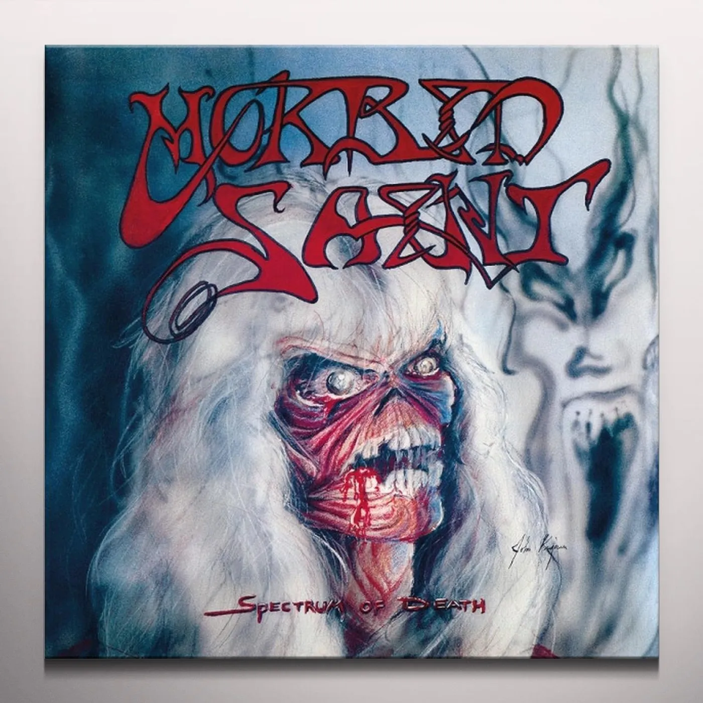 Morbid Saint SPECTRUM OF DEATH (W/BOOK) Vinyl Record - Colored Vinyl, Gatefold Sleeve, Red Vinyl