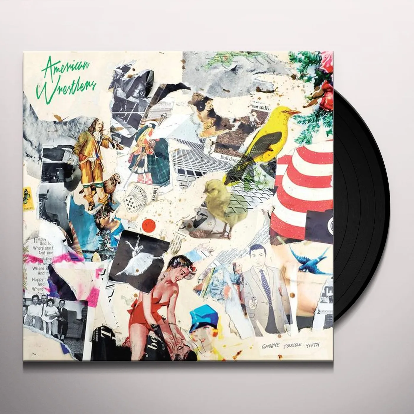 American Wrestlers Goodbye Terrible Youth Vinyl Record