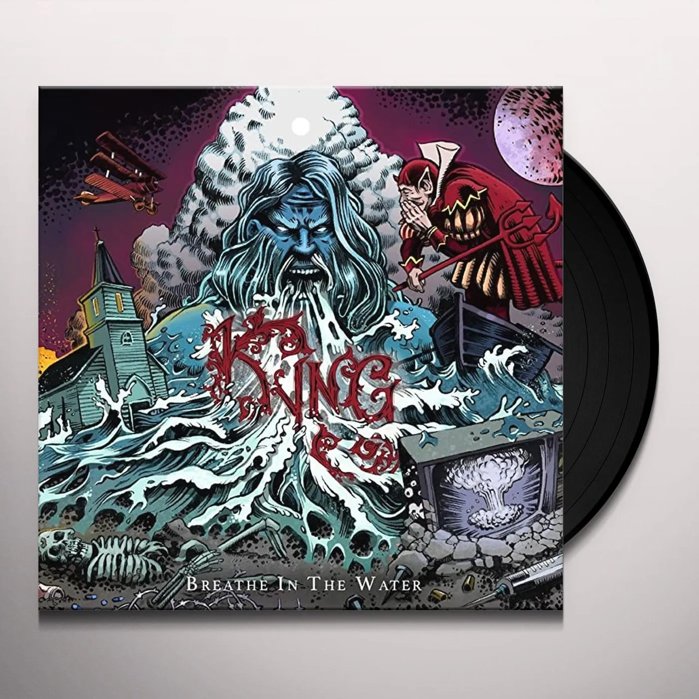 Kyng BREATHE IN THE WATER Vinyl Record - Canada Release