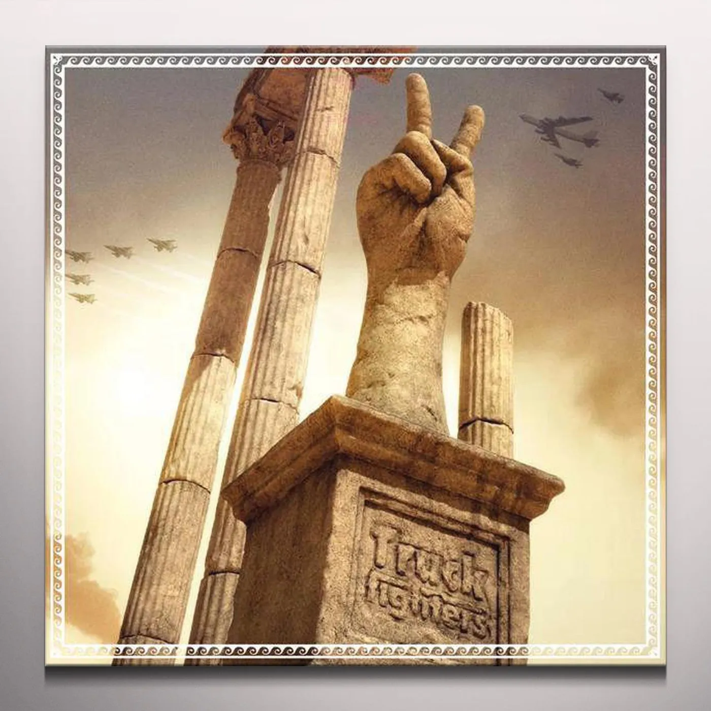 Truckfighters V.      (GER) Vinyl Record - w/CD, Colored Vinyl, Gatefold Sleeve, Gold Vinyl, Poster