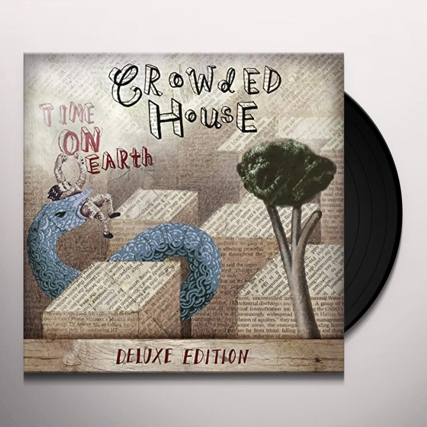 Crowded House TIME ON EARTH: DELUXE EDITION Vinyl Record - Deluxe Edition, UK Release