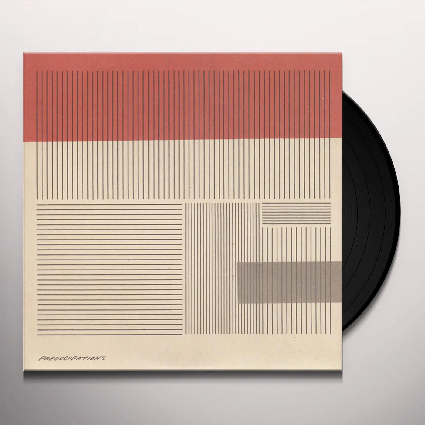 Preoccupations KEY B/W OFF DUTY TRIP Vinyl Record - UK Release