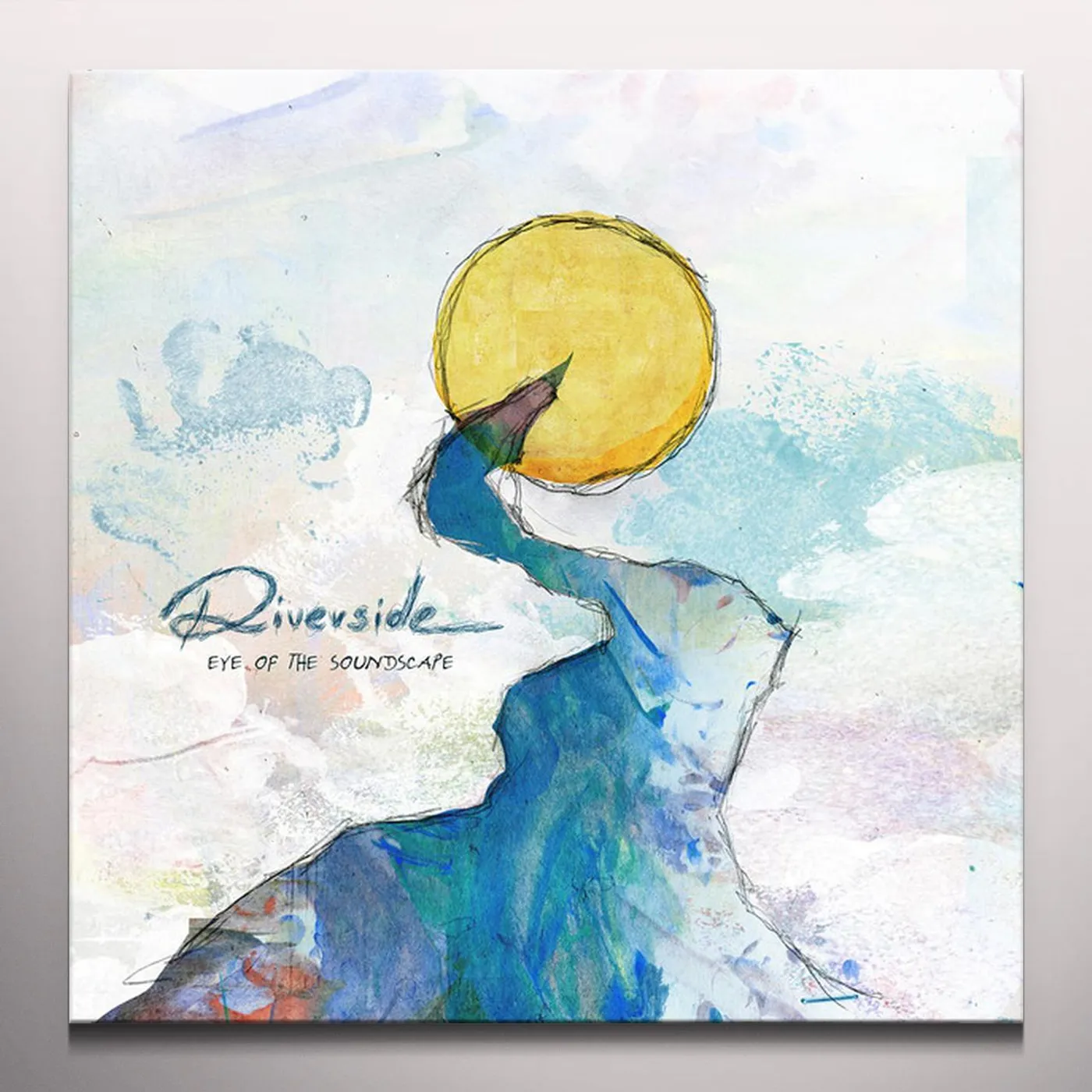 Riverside EYE OF THE SOUNDSCAPE (BLUE VINYL) Vinyl Record - w/CD, Blue Vinyl