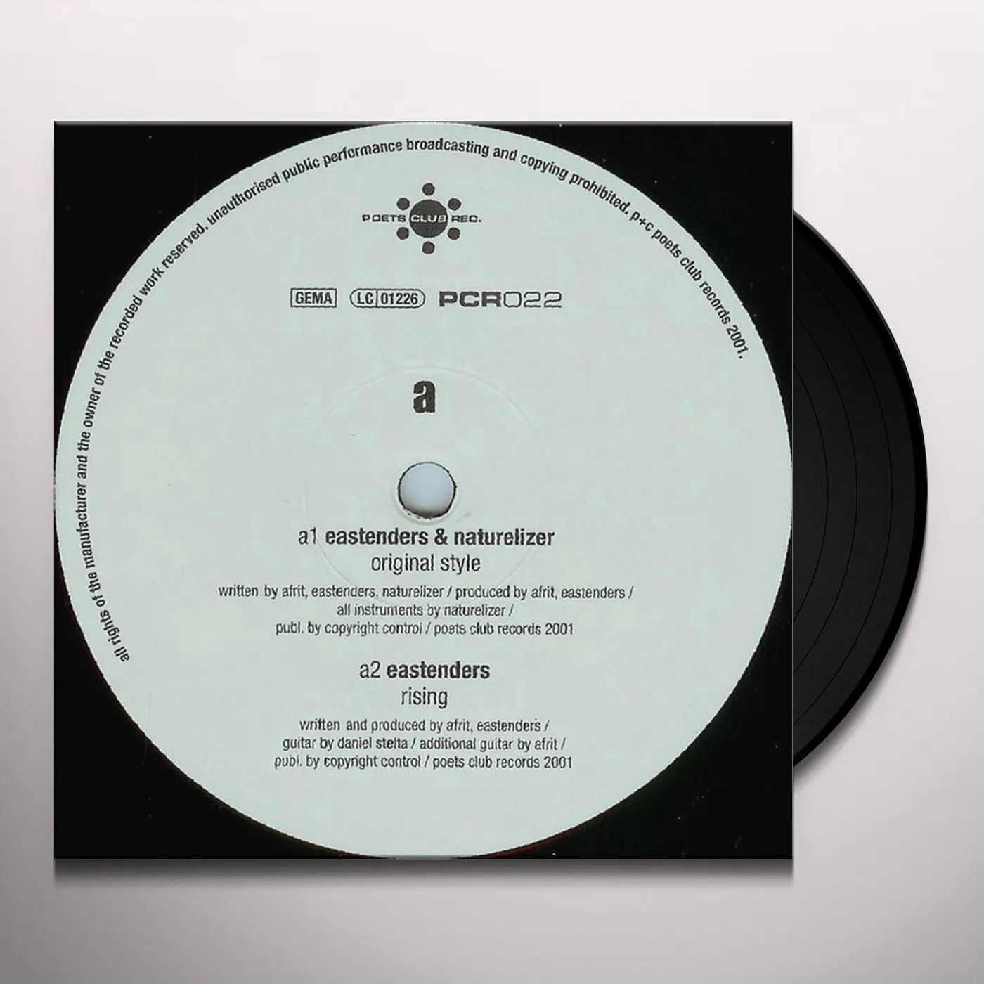 Eastenders ORIGINAL STYLE Vinyl Record - Australia Release