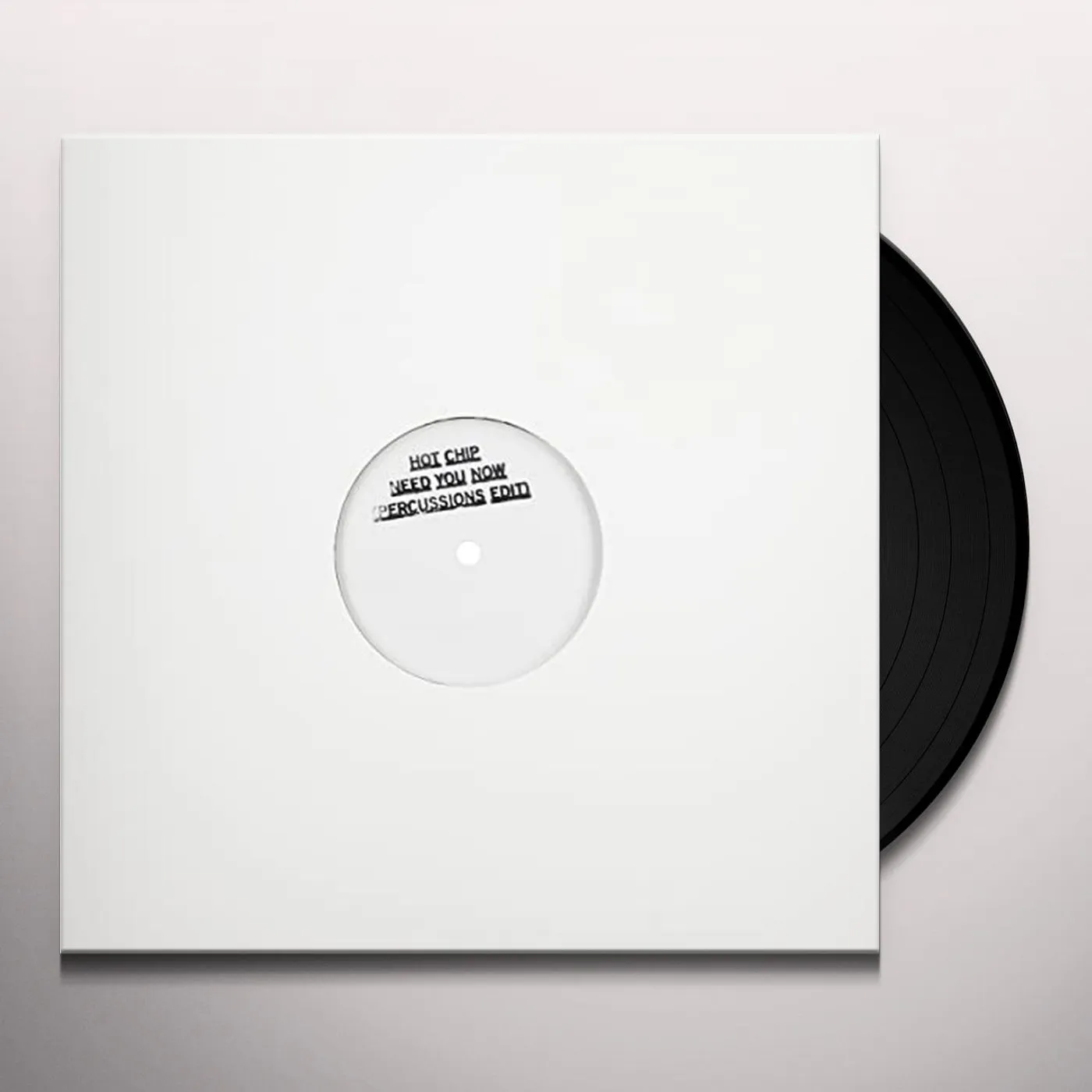 Hot Chip NEED YOU NOW (PERCUSSIONS EDIT) Vinyl Record - UK Release