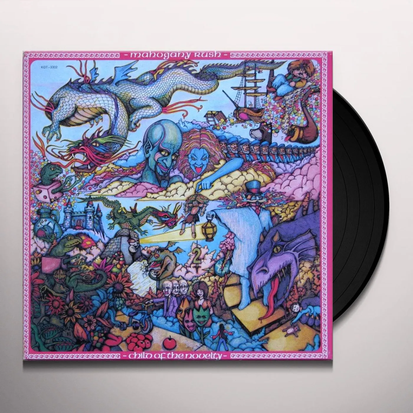 Mahogany Rush CHILD OF NOVELTY Vinyl Record - Italy Release