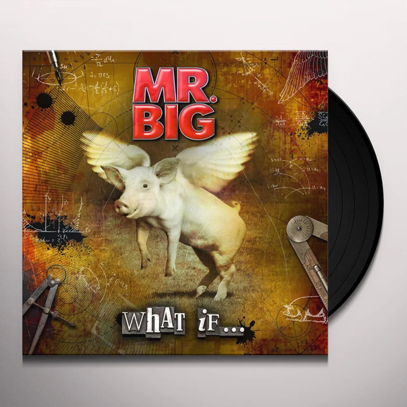 Mr. Big WHAT IF Vinyl Record