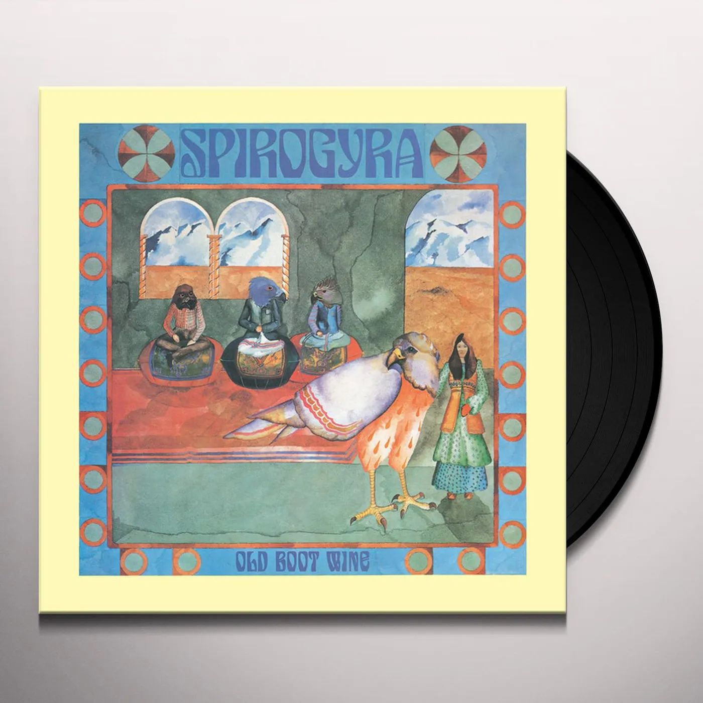 Spirogyra OLD BOOT WINE Vinyl Record - Italy Release