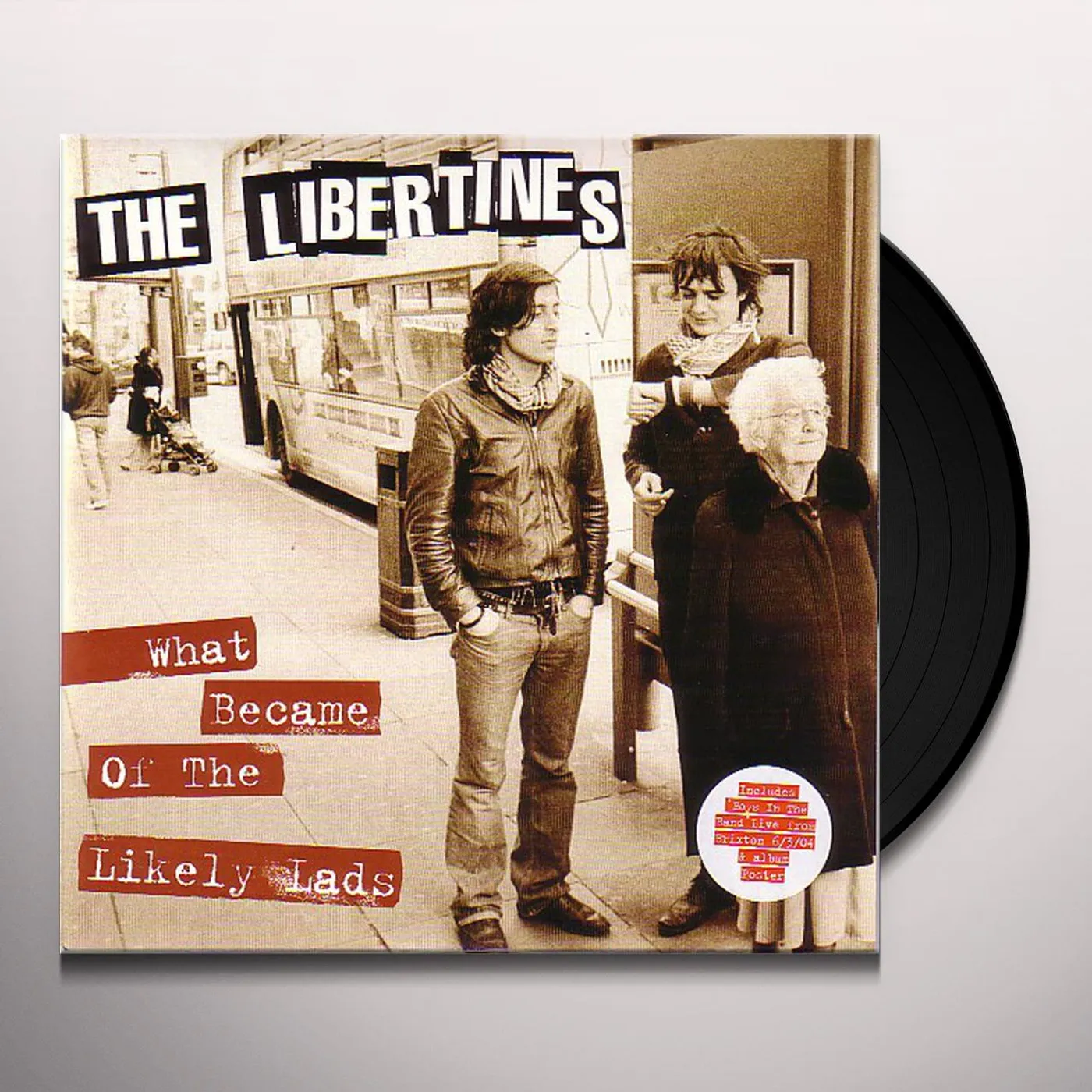 The Libertines WHAT BECAME OF THE LIKELY LADS Vinyl Record - UK Release