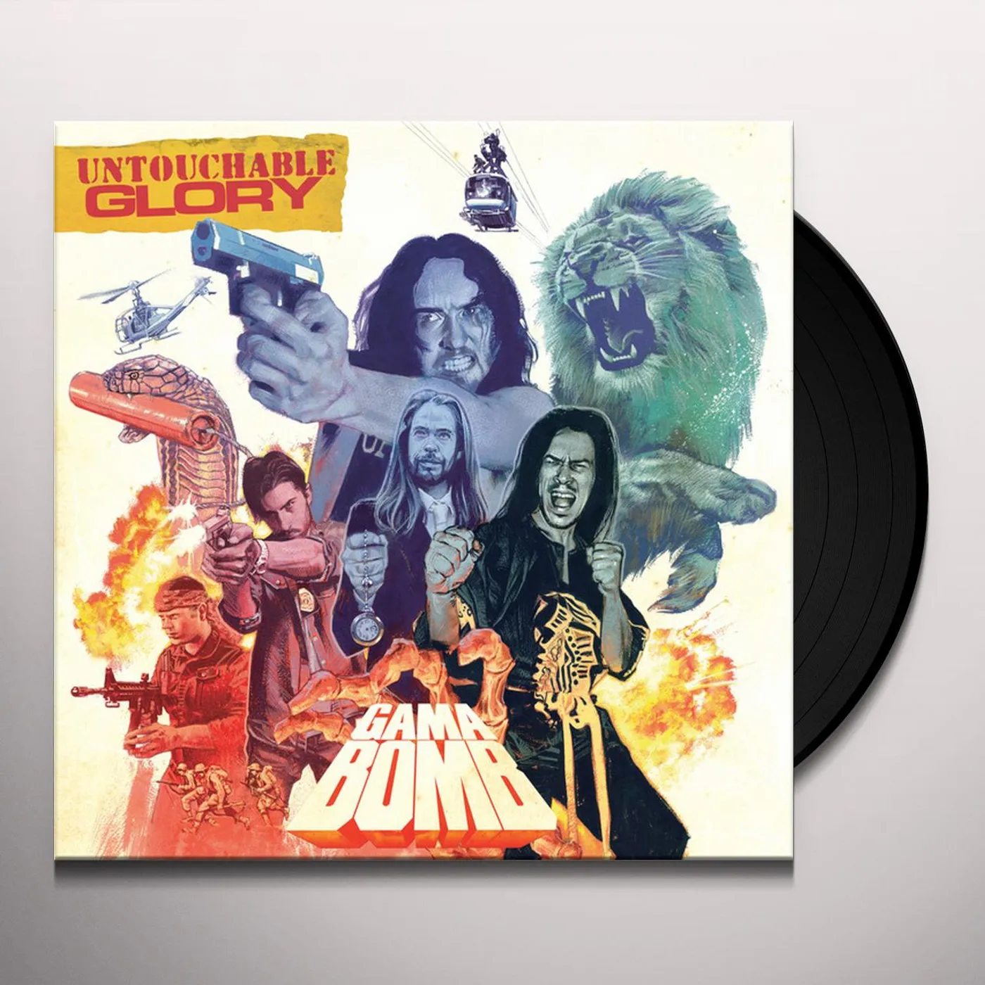 Gama Bomb UNTOUCHABLE GLORY Vinyl Record - UK Release