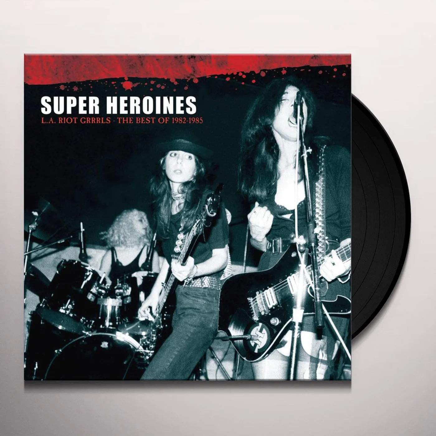 Super Heroines LA RIOT GRRRLS: BEST OF 1982-1985 Vinyl Record