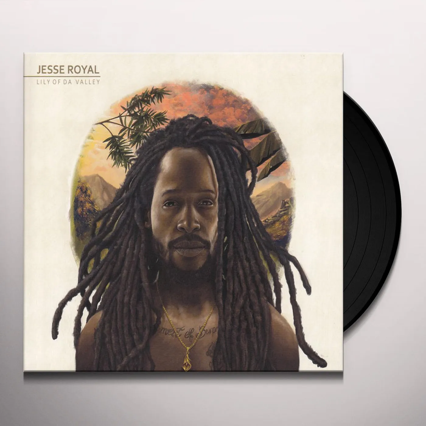 Jesse Royal LILY OF DA (DL CARD) Vinyl Record