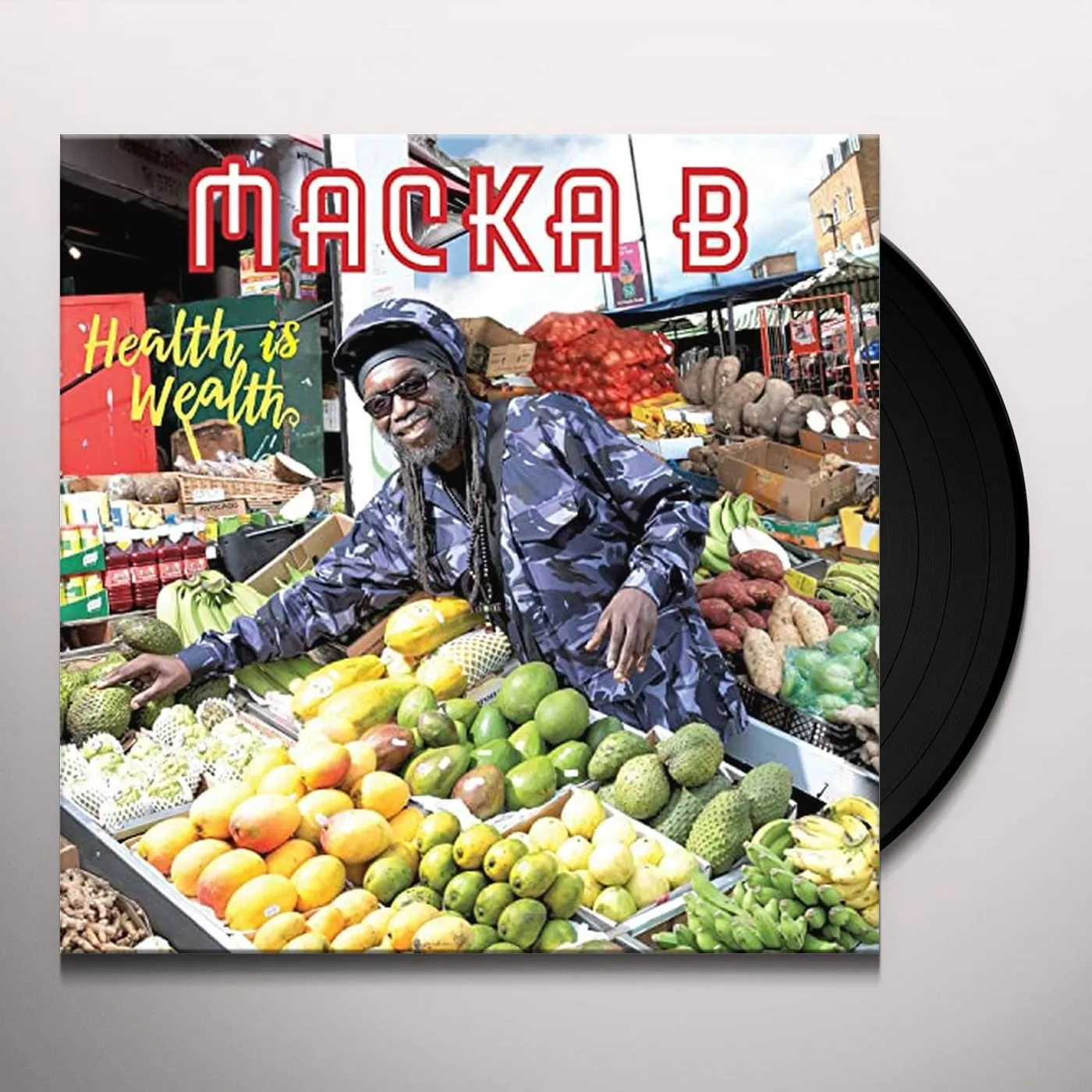 Macka B HEALTH IS WEALTH Vinyl Record