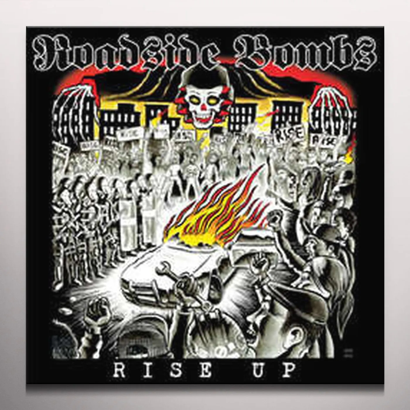 Roadside Bombs RISE UP (RED VINYL) Vinyl Record - Colored Vinyl, Red Vinyl, UK Release