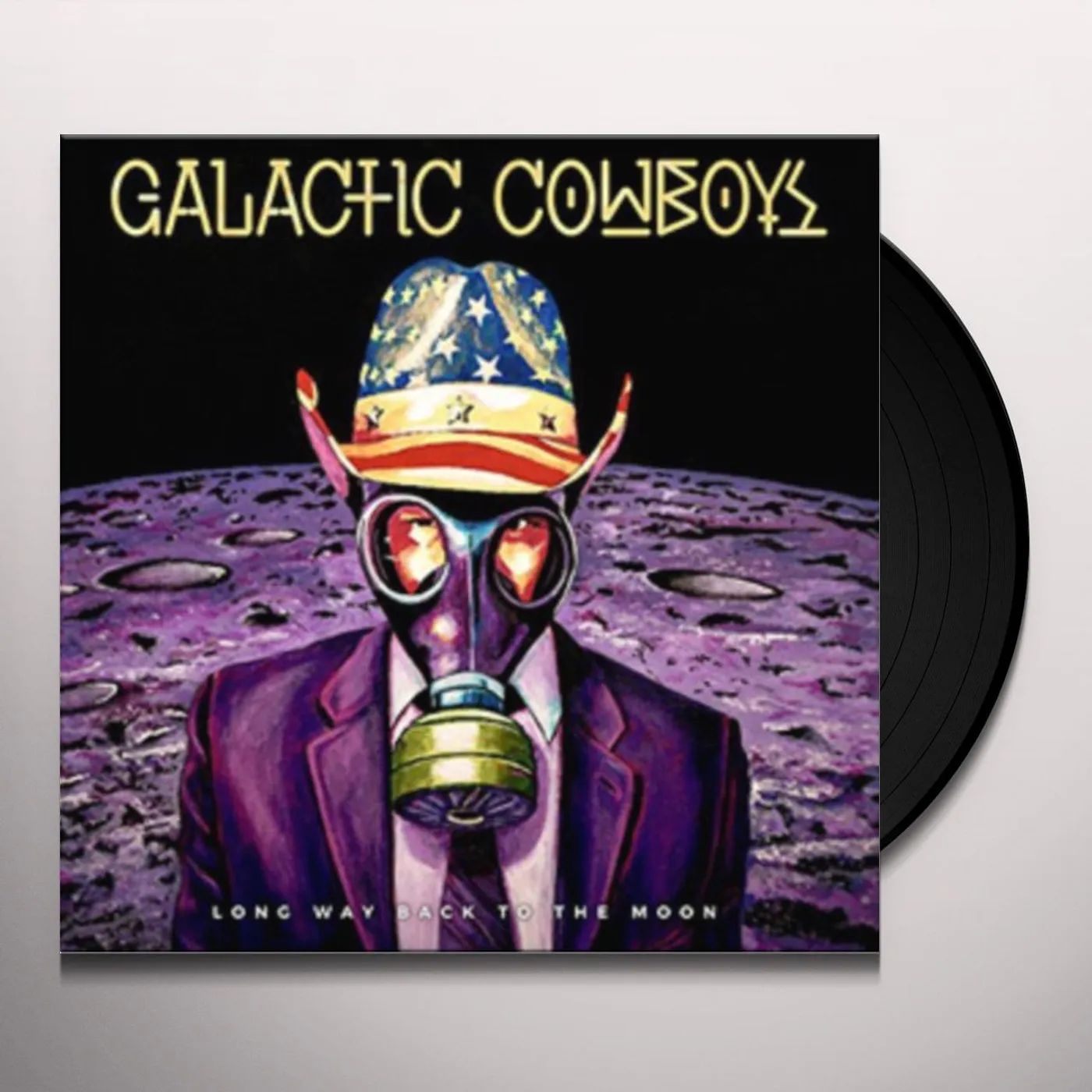 Galactic Cowboys LONG WAY BACK TO THE MOON Vinyl Record