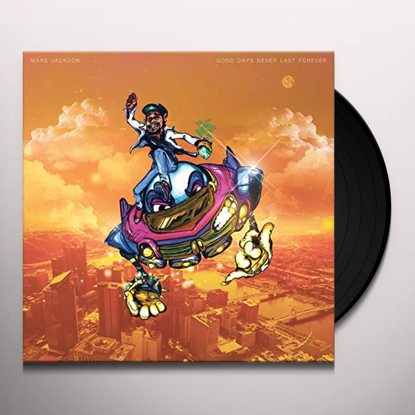Mars Jackson GOOD DAYS NEVER LAST FOREVER Vinyl Record