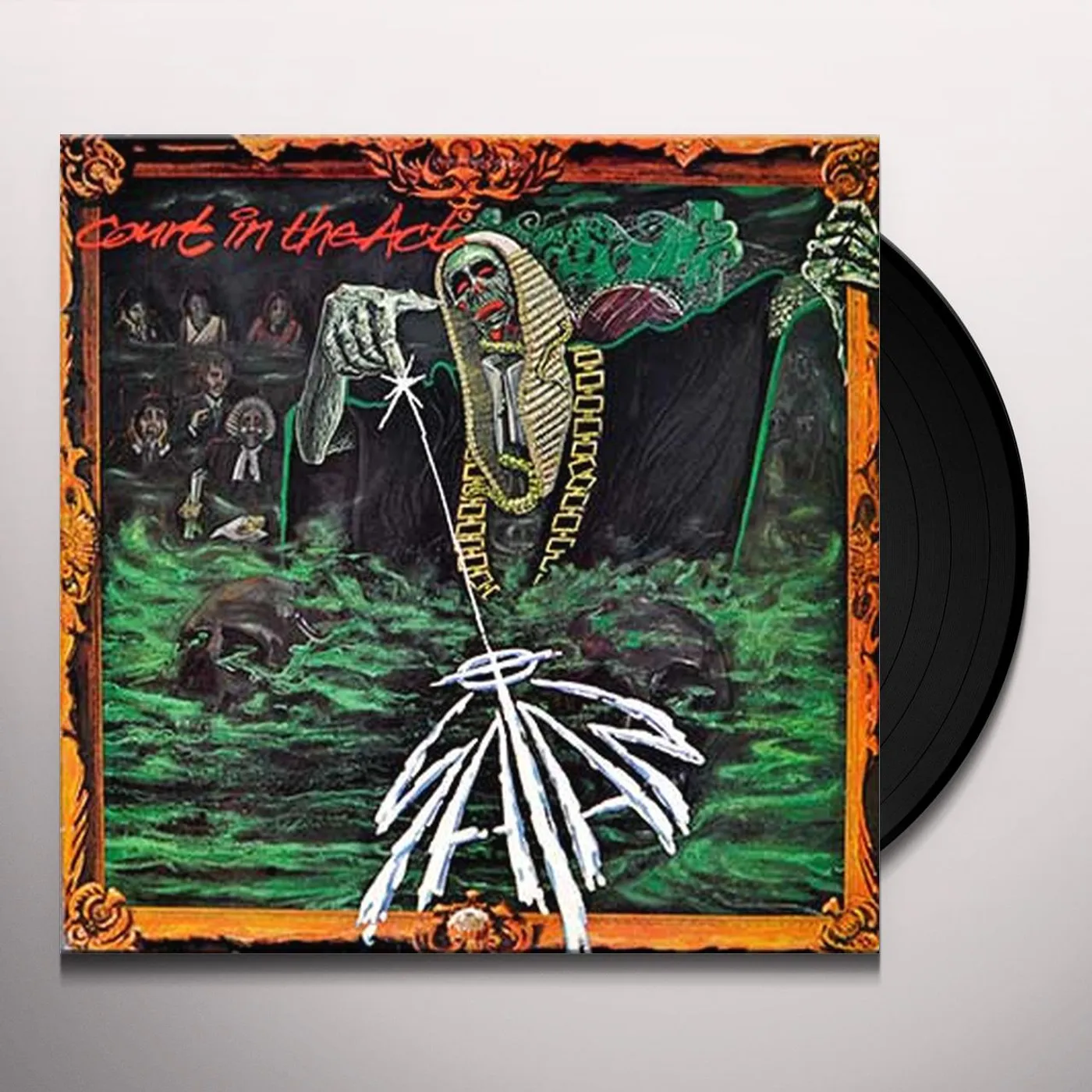 Satan COURT IN THE ACT Vinyl Record